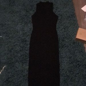 Long black dress